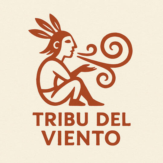 Tribu del Viento representa la fuerza libre, invisible y constante que une a los seres vivos con la Tierra y con el Cosmos. El viento no tiene hogar fijo, pero sopla donde es necesario. No se ve, pero se siente. No se detiene, pero respeta los ciclos. Así
